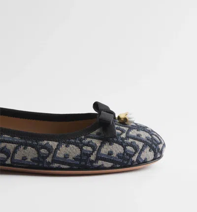 Dior Ballet Flat In Black
