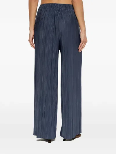 Samsoe & Samsoe Uma Pleated Trousers In Blue