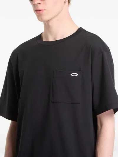 Oakley O-tech Cold Graphic-print T-shirt In Black
