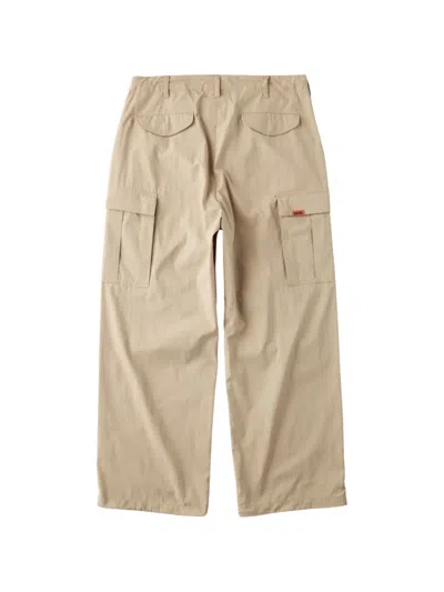 Universal Overall Multi-pocket Trousers In Neutral