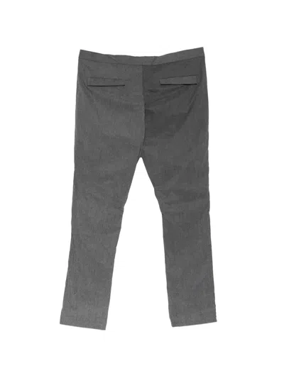 Deepti Reflective 3d-pocket Trousers In Gray