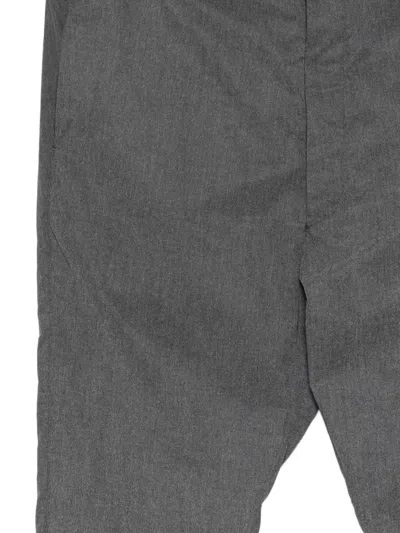 Deepti Reflective 3d-pocket Trousers In Gray