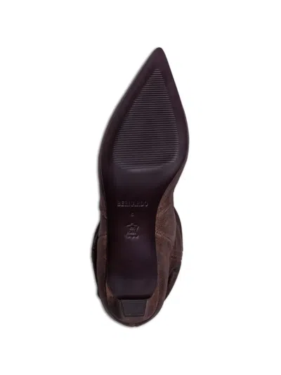 Bernardo Etta Pointed-toe Boots In Brown