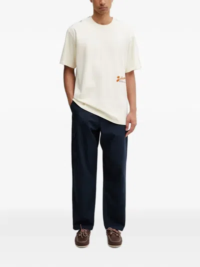 Barbour Terrain Oversized Graphic T-shirt In Neutral