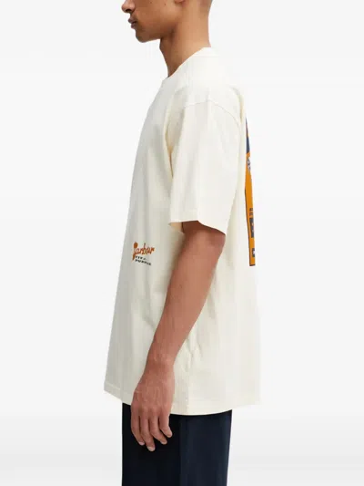 Barbour Terrain Oversized Graphic T-shirt In Neutral
