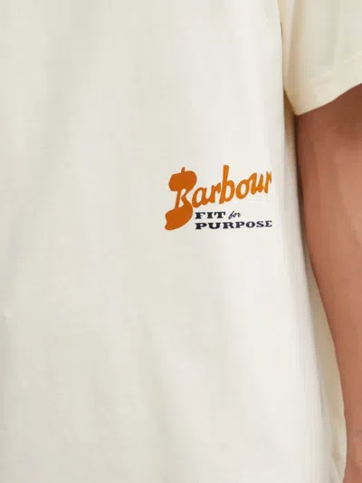 Barbour Terrain Oversized Graphic T-shirt In Neutral
