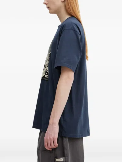 Barbour Conditions T-shirt In Blue