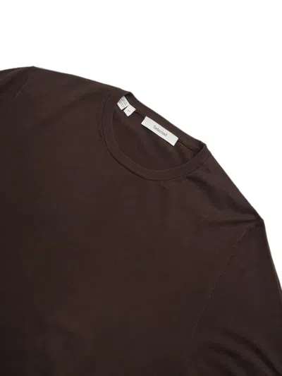 Selected Torino T-shirt In Brown