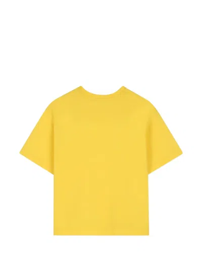 Marc Jacobs Logo-print T-shirt In Yellow