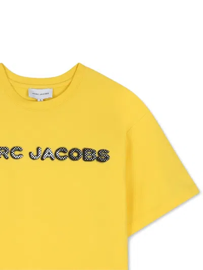 Marc Jacobs Logo-print T-shirt In Yellow