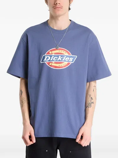 Dickies Icon Logo-print T-shirt In Blue
