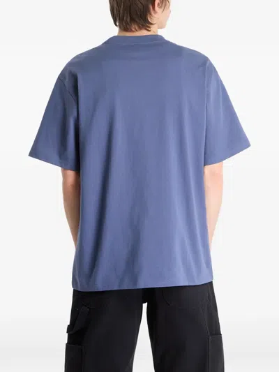 Dickies Icon Logo-print T-shirt In Blue