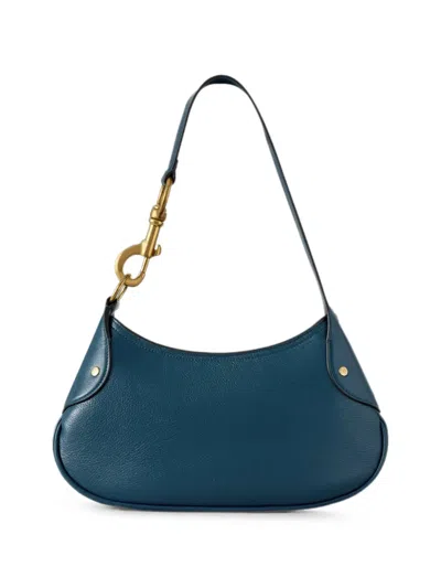 Mulberry Small Hackney Shoulder Bag In Blue
