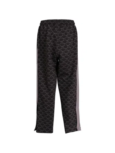 A Bathing Ape Monogram Drawstring Track Pants In Black