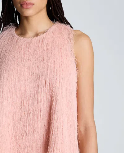 Kenneth Cole Feather Swing Tank In Pink