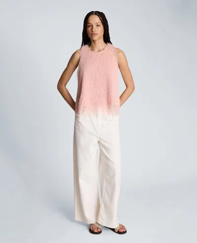 Kenneth Cole Feather Swing Tank In Pink