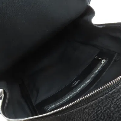 Pre-owned Burberry Black Leather Backpack ()