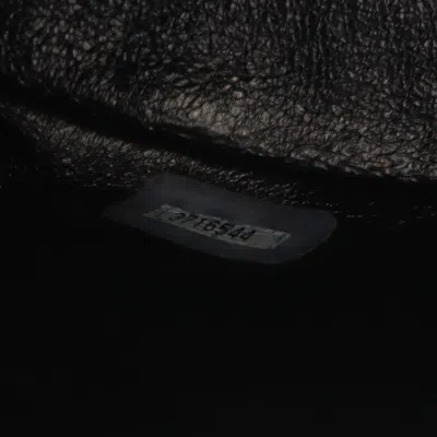 Pre-owned Chanel Black Leather Backpack Handbag ()
