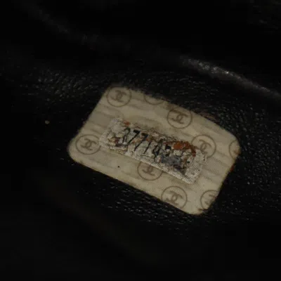 Pre-owned Chanel Black Leather Backpack Handbag ()