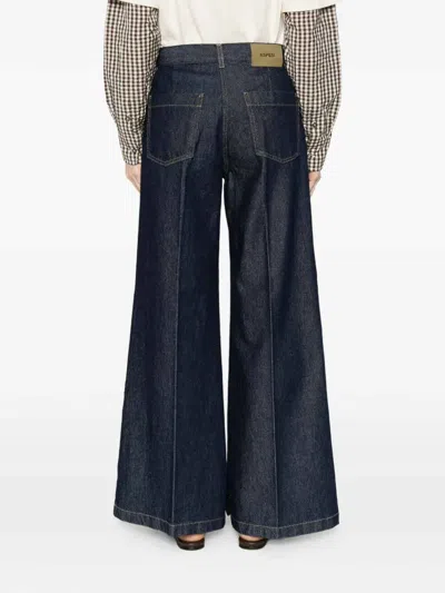Aspesi Pants In Blue