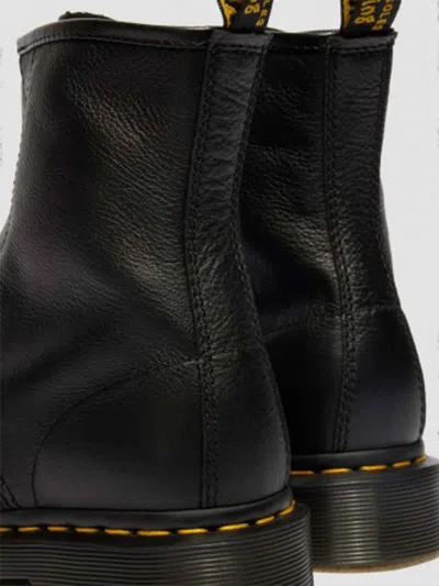 Dr. Martens 1460 Pascal Front-zip Ankle Boots In Black