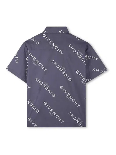 Givenchy Complete With Logo Print In Gray