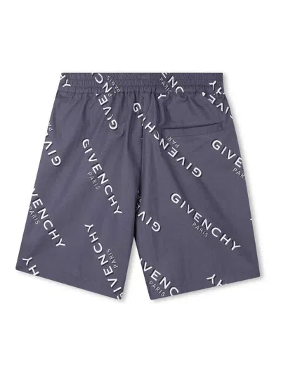 Givenchy Complete With Logo Print In Gray