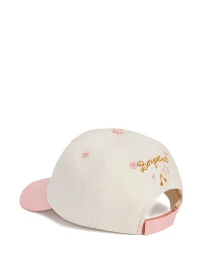 Bonpoint Arnold Cherry-patch Baseball Cap In White