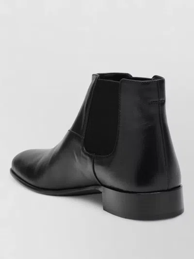 Prada Ankle Boots Elastic Side Panels Design In Black