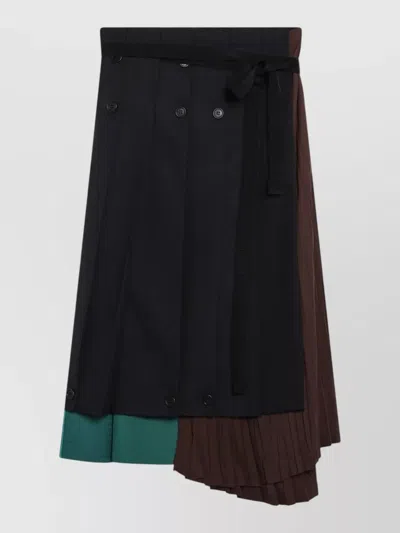 Prada Patchwork Skirt In Multi