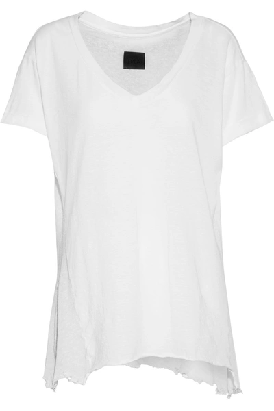 Rta Felix Slub Cotton And Cashmere-blend T-shirt