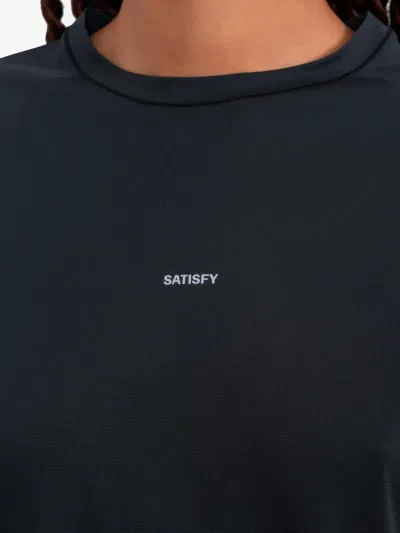 Satisfy Long-sleeve T-shirt In Blue
