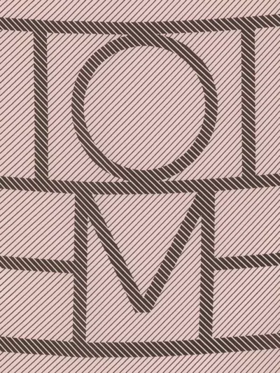 Totême Brown Monogram Solid Scarf In Brown