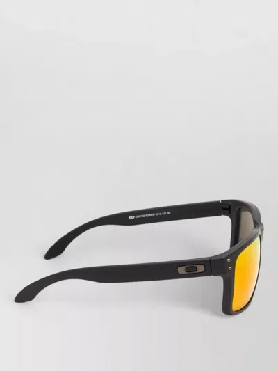 Oakley Rectangular Sunglasses Adjustable Nose Pads Design In Black