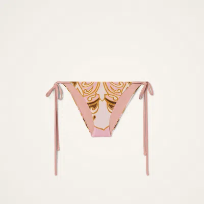 La Doublej String Bikini Bottom In Multi