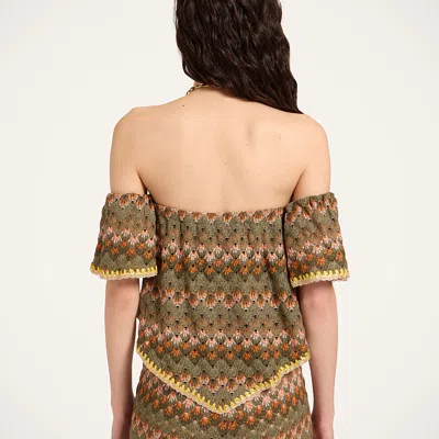 La Doublej Sand Dollar Top In Multi