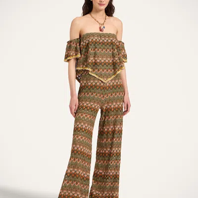 La Doublej Sand Dollar Top In Multi