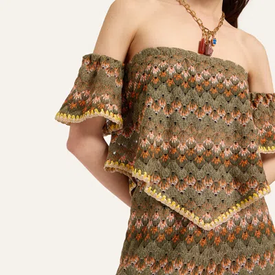 La Doublej Sand Dollar Top In Multi