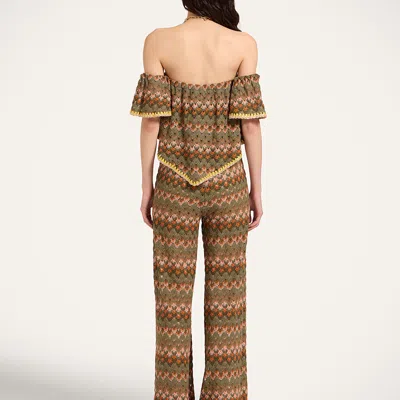 La Doublej Palazzo Pants In Pattern