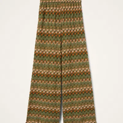 La Doublej Palazzo Pants In Pattern