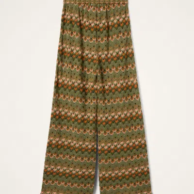 La Doublej Palazzo Pants In Pattern