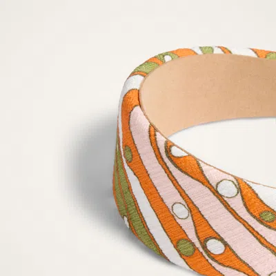 La Doublej Flat Headband In White