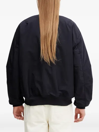 Lacoste Logo-patch Bomber Jacket In Multi