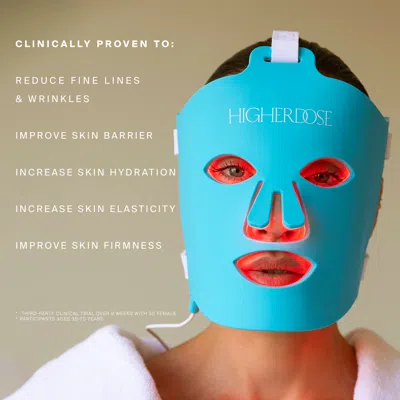 Higherdose Red Light Face Mask In Blue