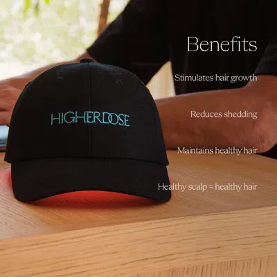Higherdose Red Light Hat In Black