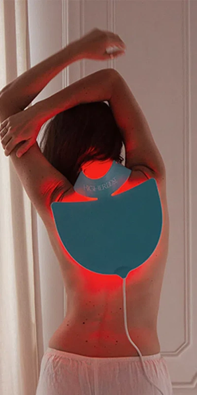 Higherdose Red Light Neck Enhancer In Blue