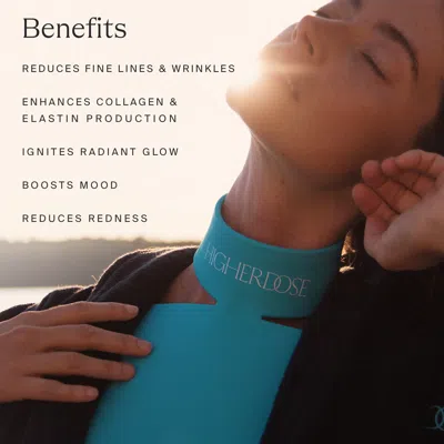 Higherdose Red Light Neck Enhancer In Blue