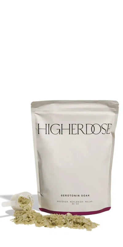 Higherdose Serotonin Soak Salt In White