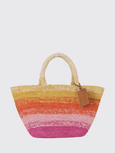 Manebi Shoulder Bag Woman Color Orange In Multi