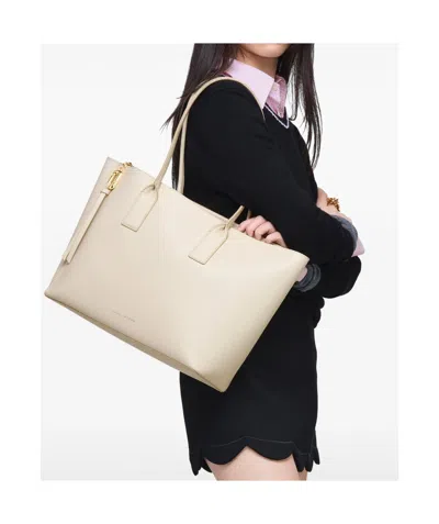 Marc Jacobs Double-handled Shoulder Bag In Neutral
